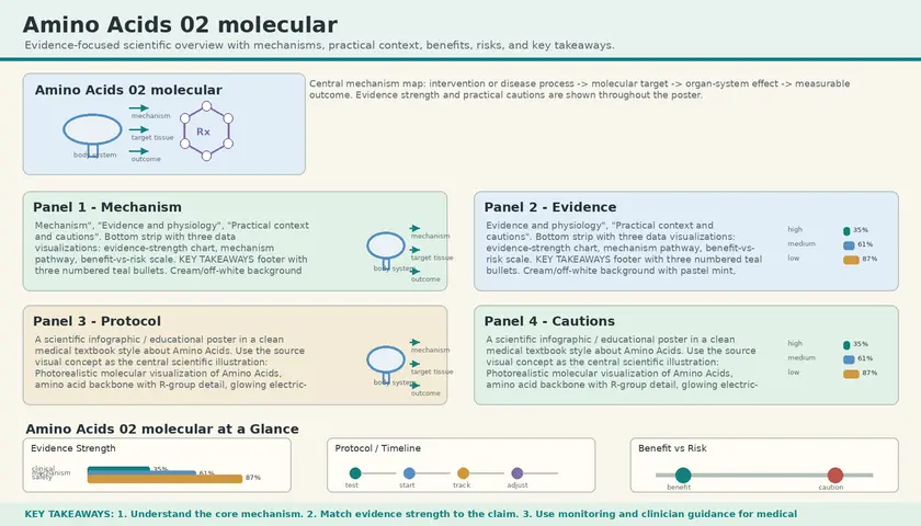 Molecular structure of the amino acids