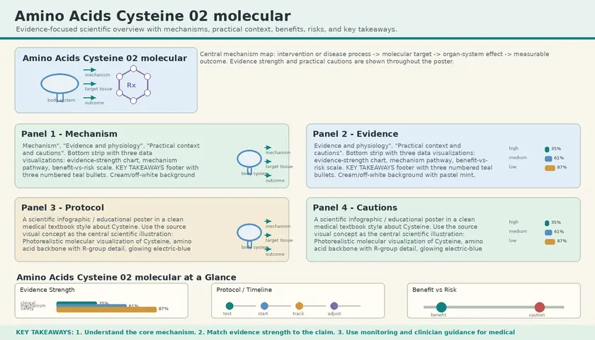 Molecular structure of Cysteine