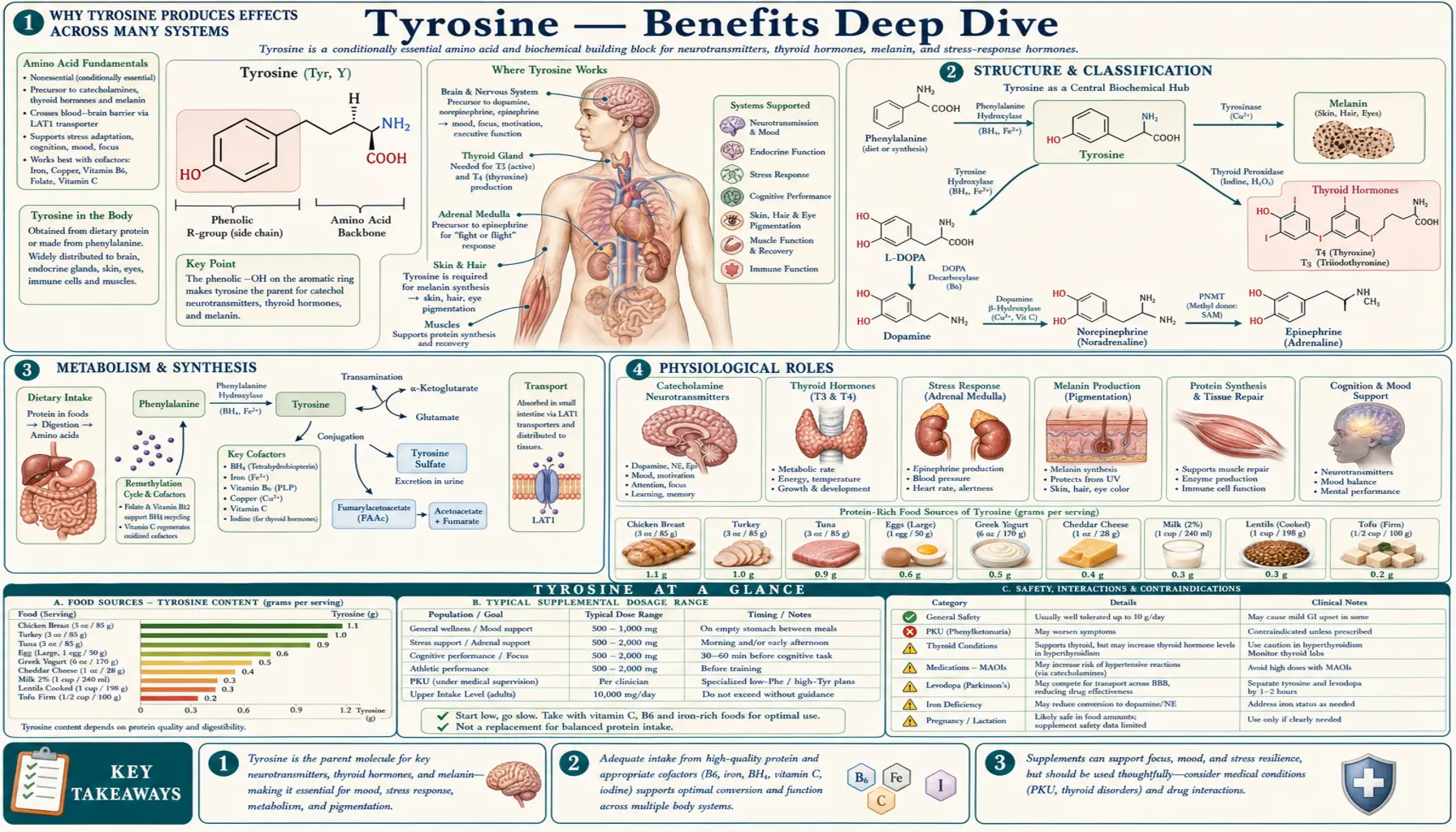 Benefits — scientific infographic poster