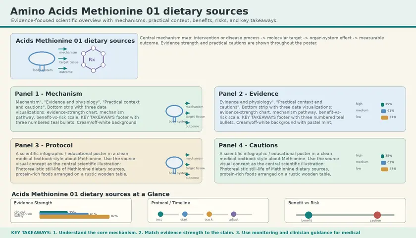 Whole-food dietary sources of Methionine