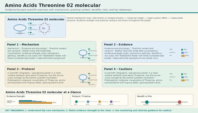 Molecular structure of Threonine