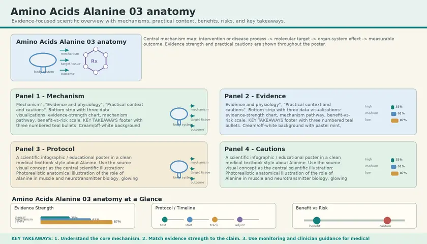 Alanine in human physiology