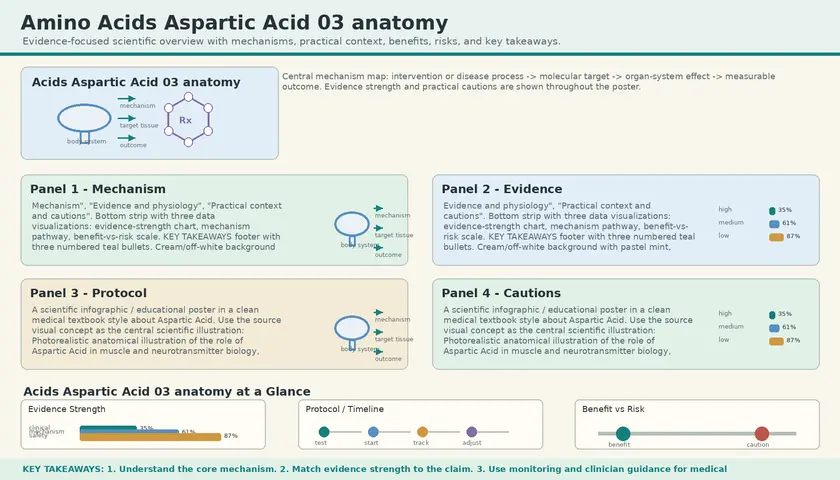 Aspartic Acid in human physiology