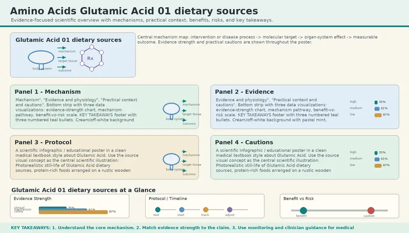 Whole-food dietary sources of Glutamic Acid