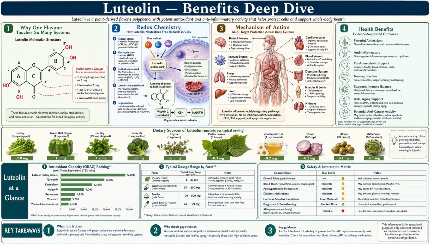 Benefits — scientific infographic poster