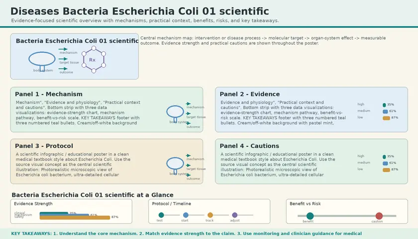 Microscopy of Escherichia Coli