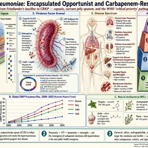 Pseudomonas aeruginosa — scientific infographic poster