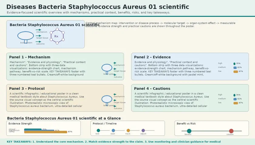 Microscopy of Staphylococcus Aureus