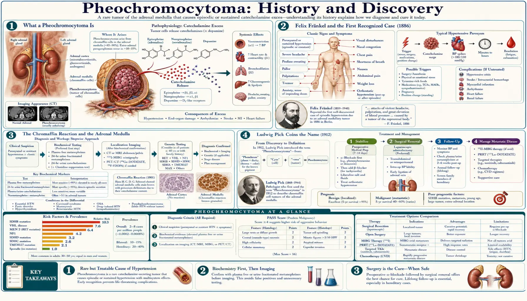 History — scientific infographic poster