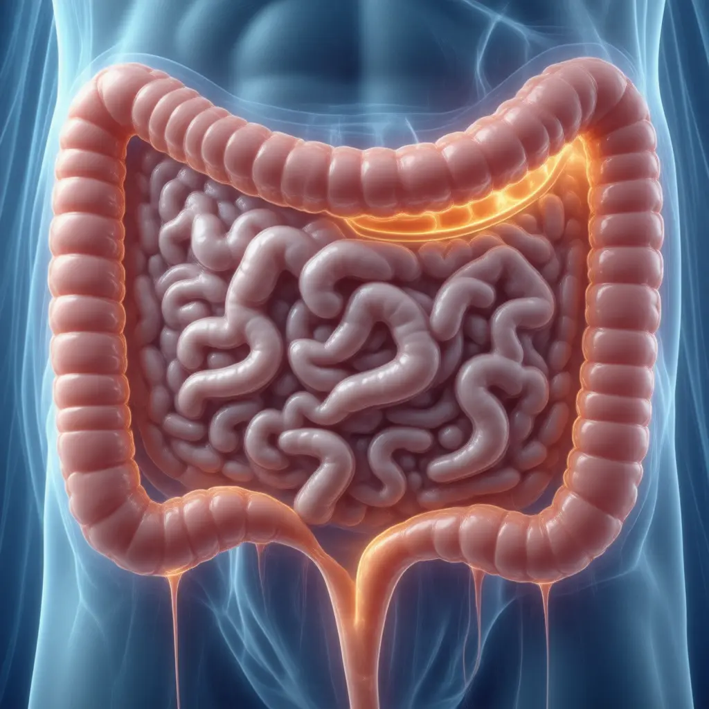Medical visualization of Irritable Bowel Syndrome clinical presentation