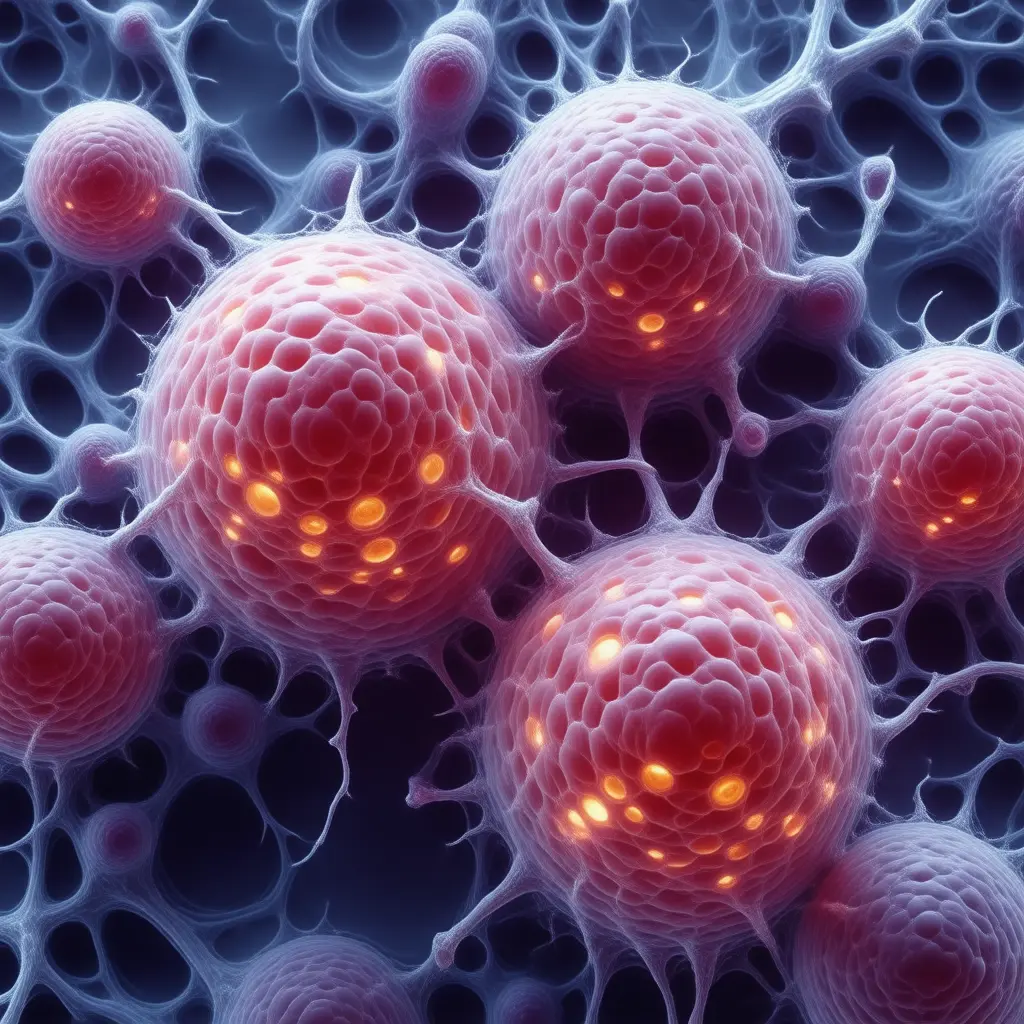Microscopic view of Lyme Disease cellular pathology