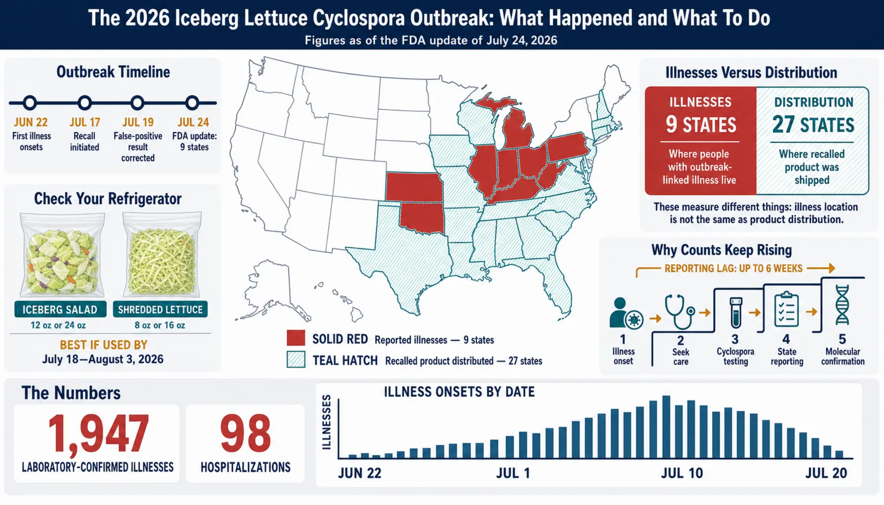 2026 Lettuce Outbreak — scientific infographic poster