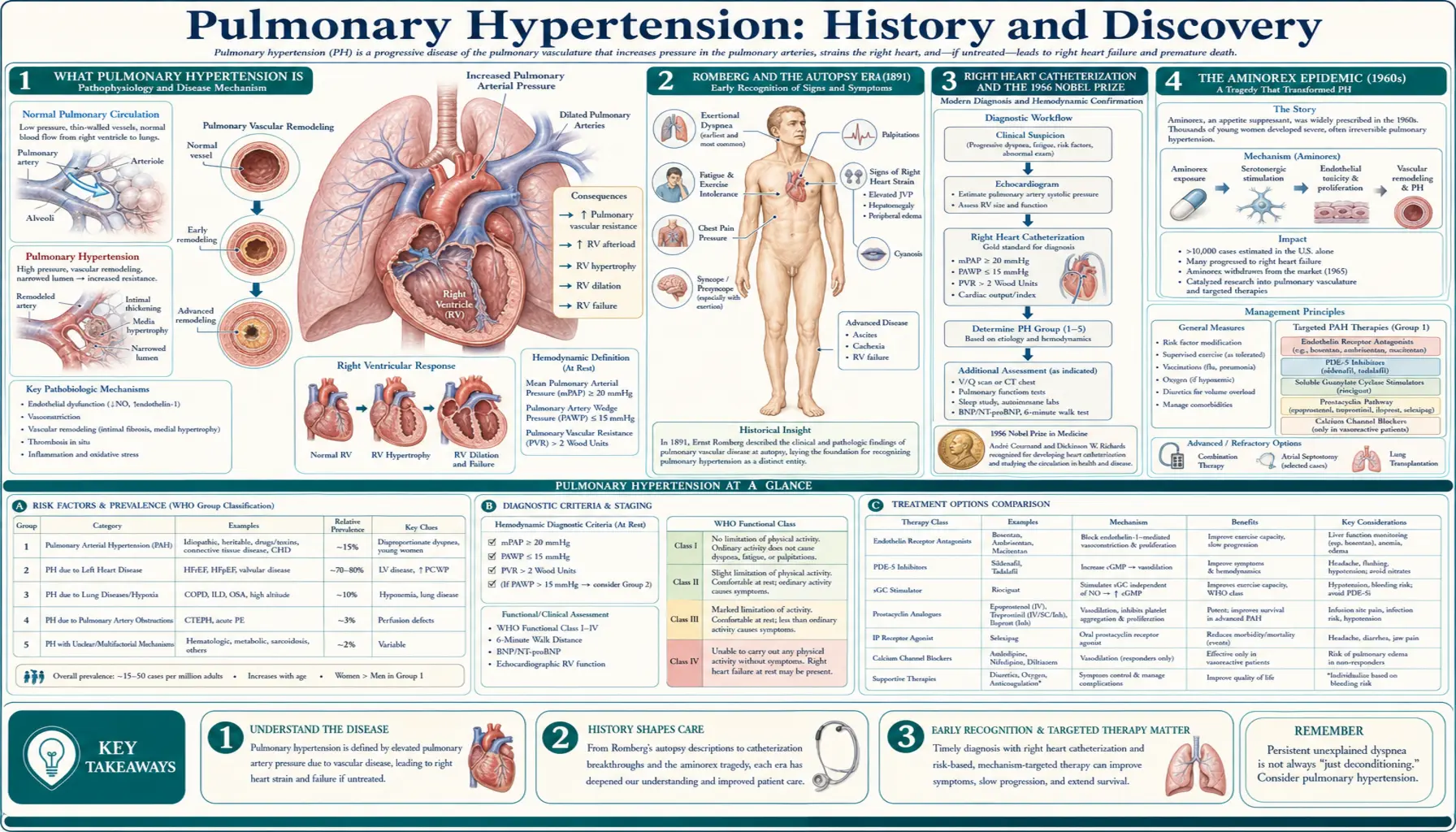 History — scientific infographic poster
