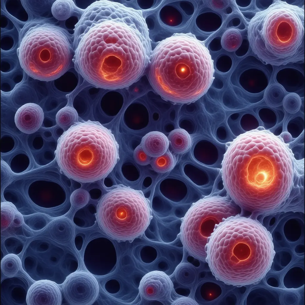 Microscopic view of Reproductive Medicine cellular pathology