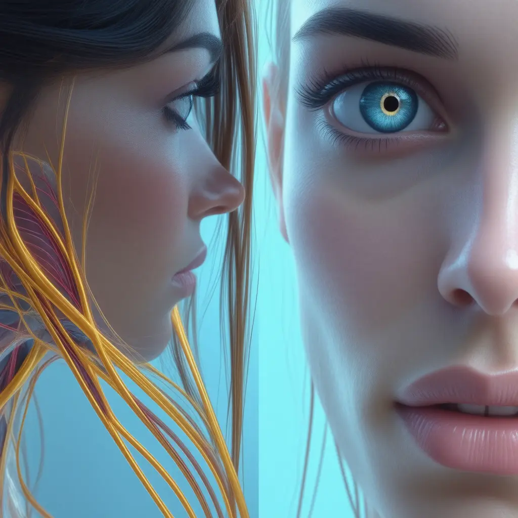 Medical visualization of Ehlers-Danlos Syndrome clinical presentation