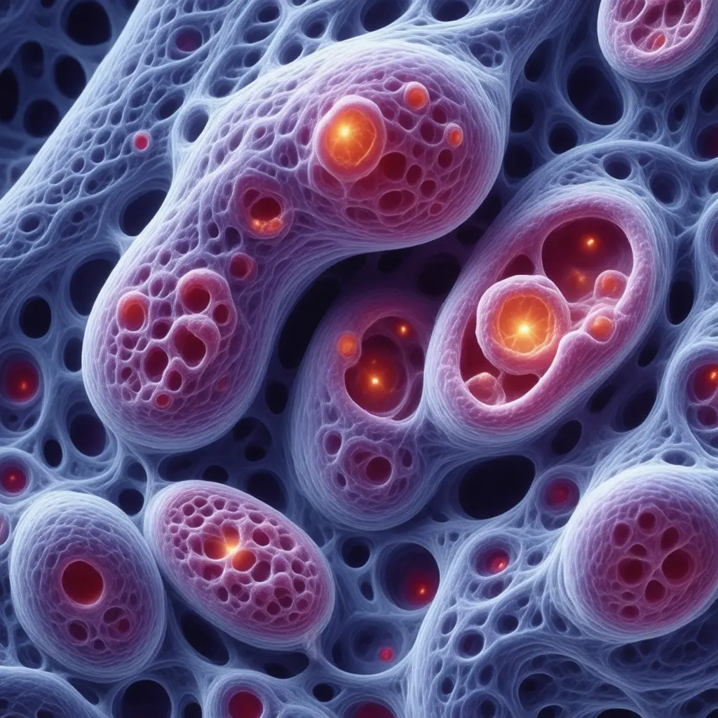 Microscopic view of Dizziness and Vertigo cellular pathology
