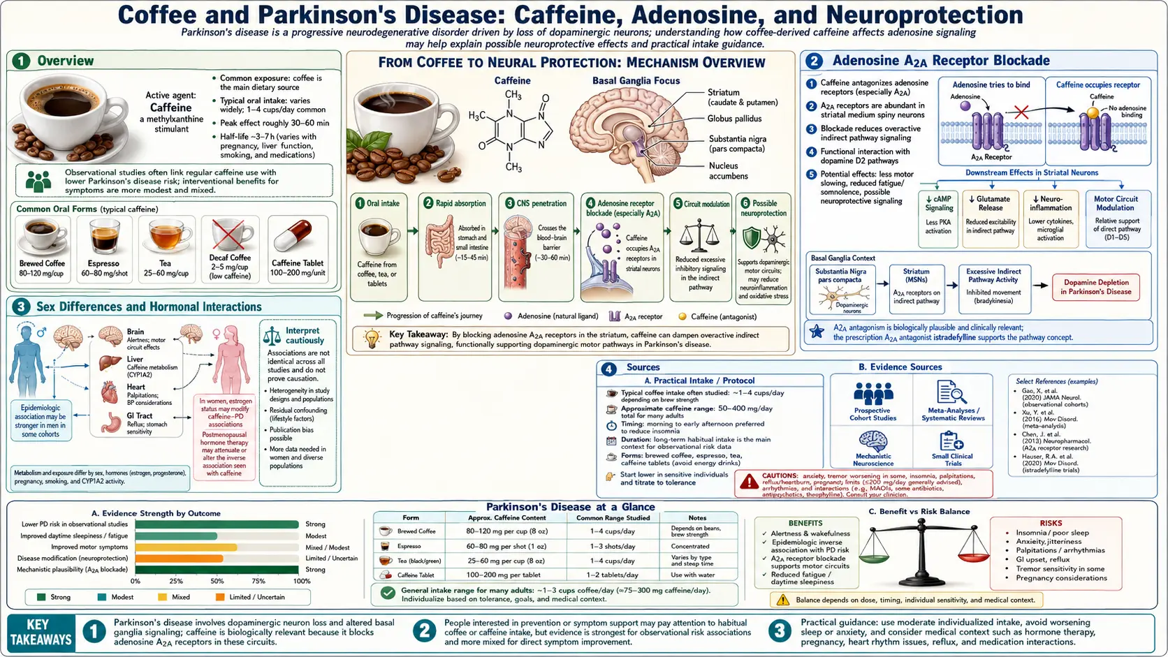 Parkinsons Disease — scientific infographic poster