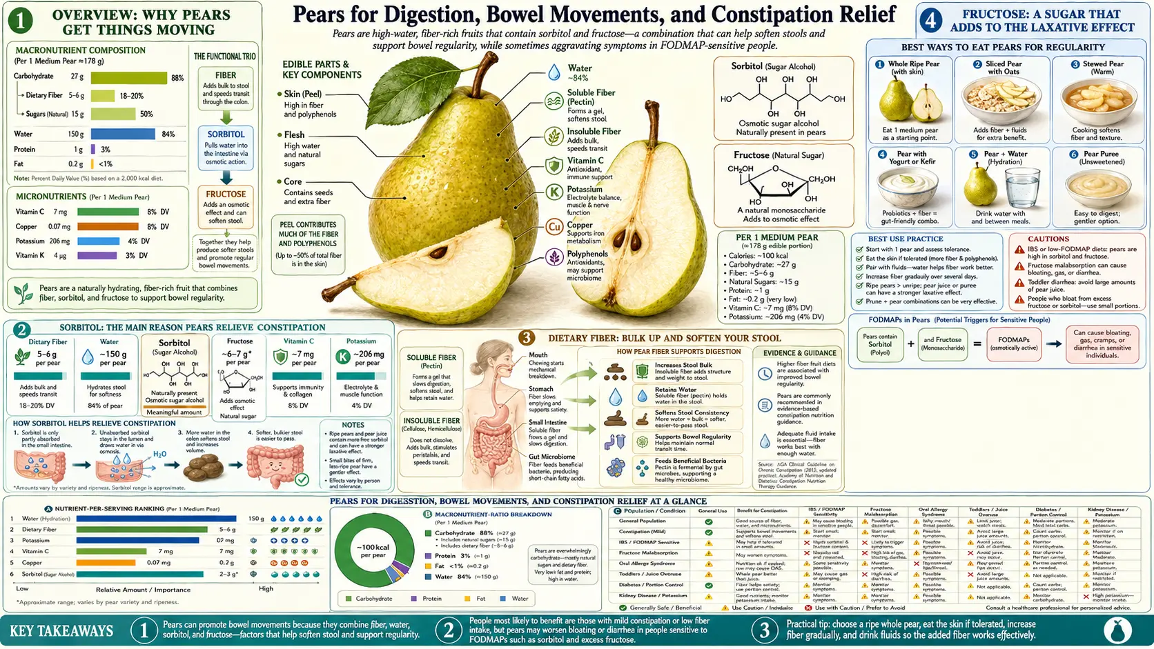 Digestion and Constipation Relief — scientific infographic poster