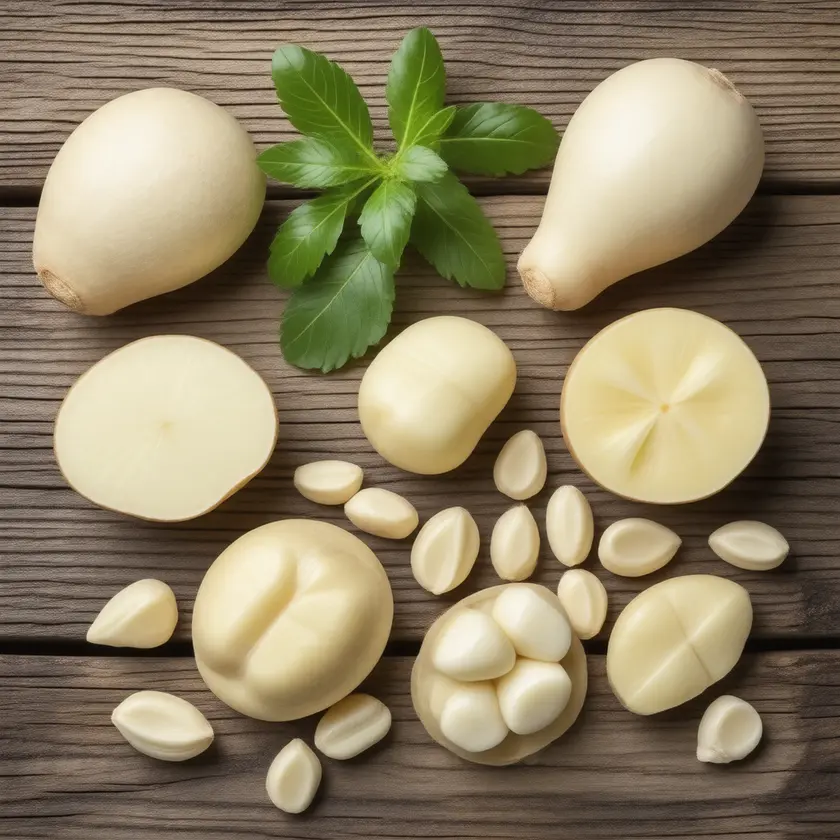 Still-life of fresh Resistant Starches as whole food