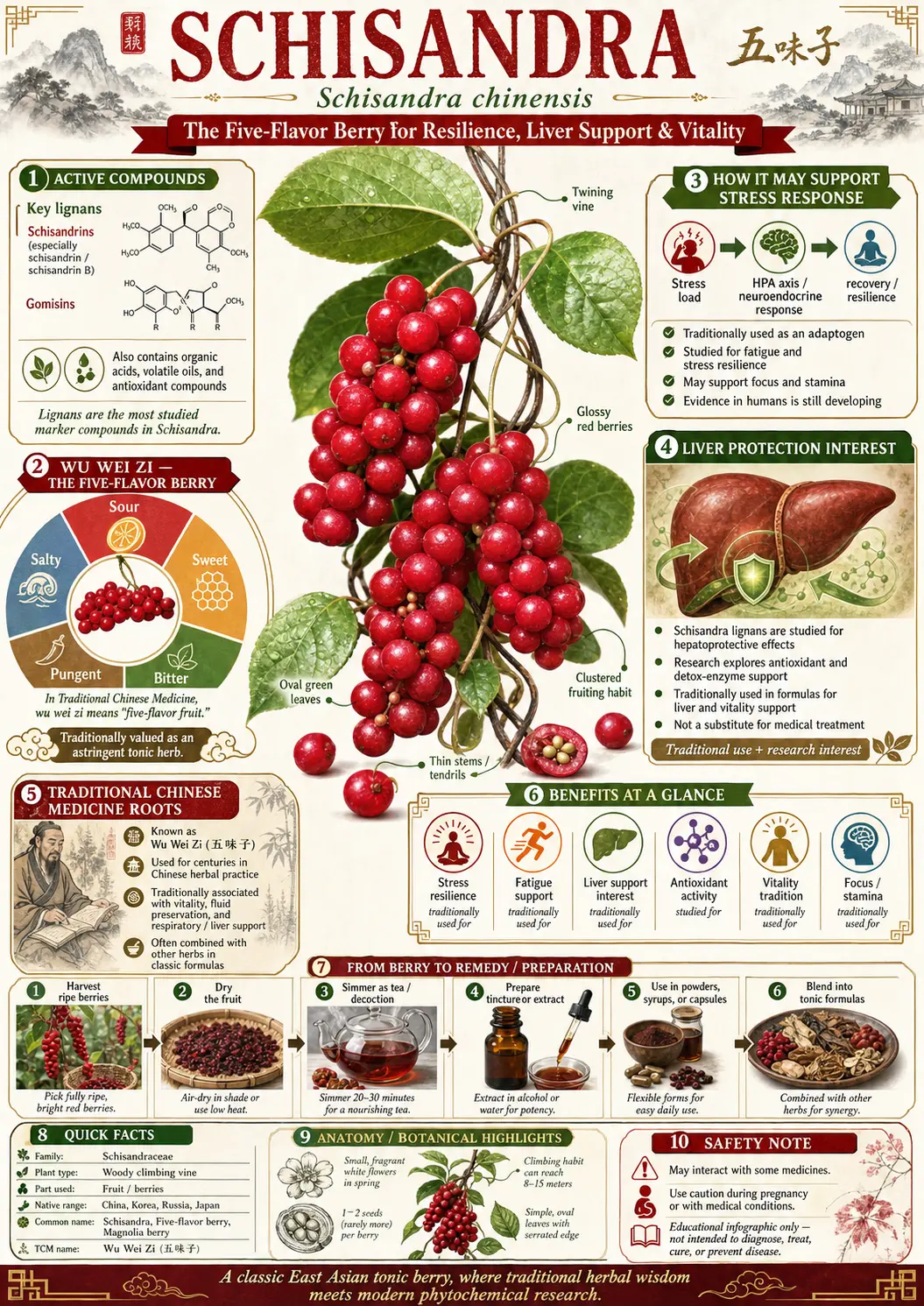 Schisandra (Schisandra chinensis)