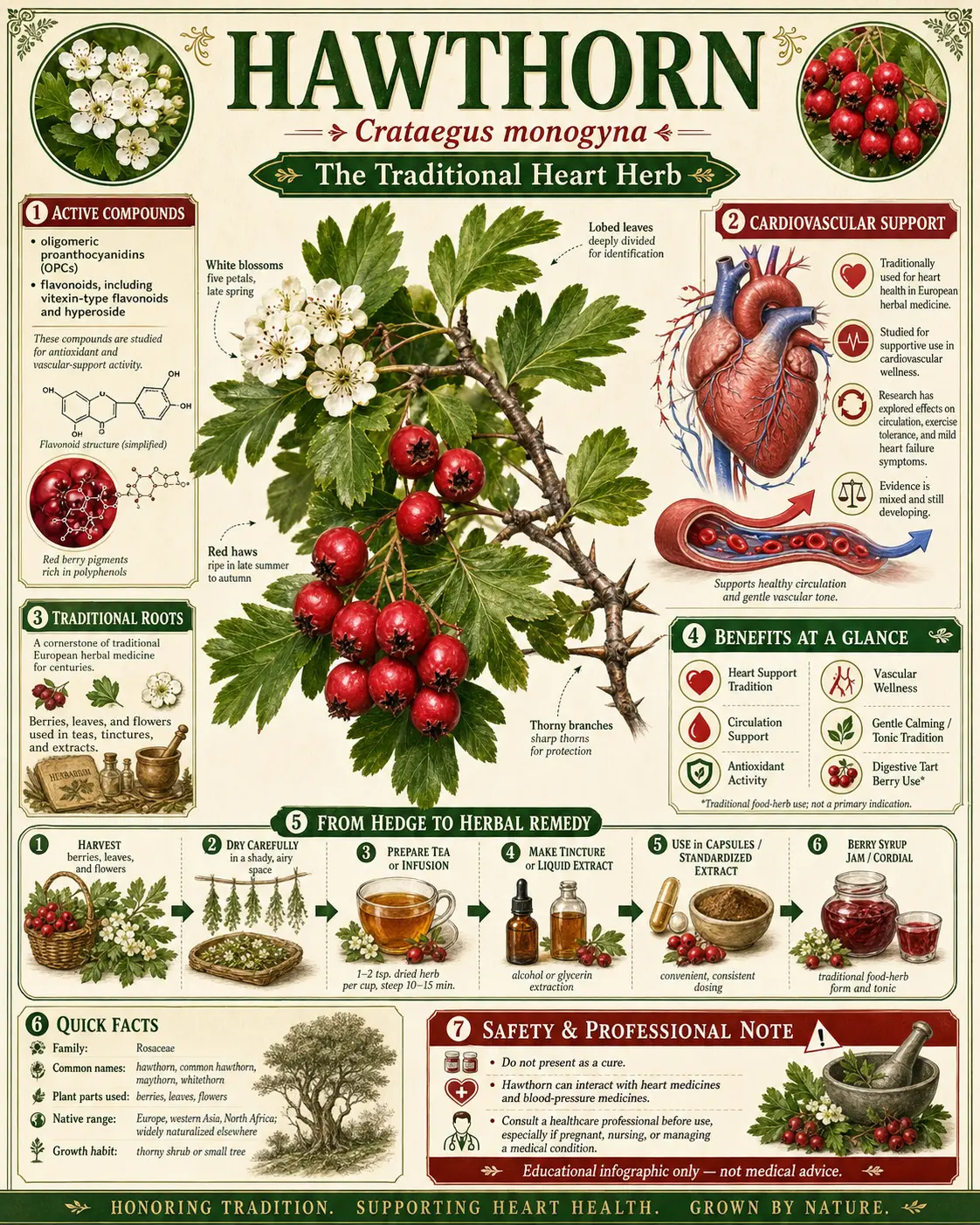 Hawthorn (Crataegus monogyna)