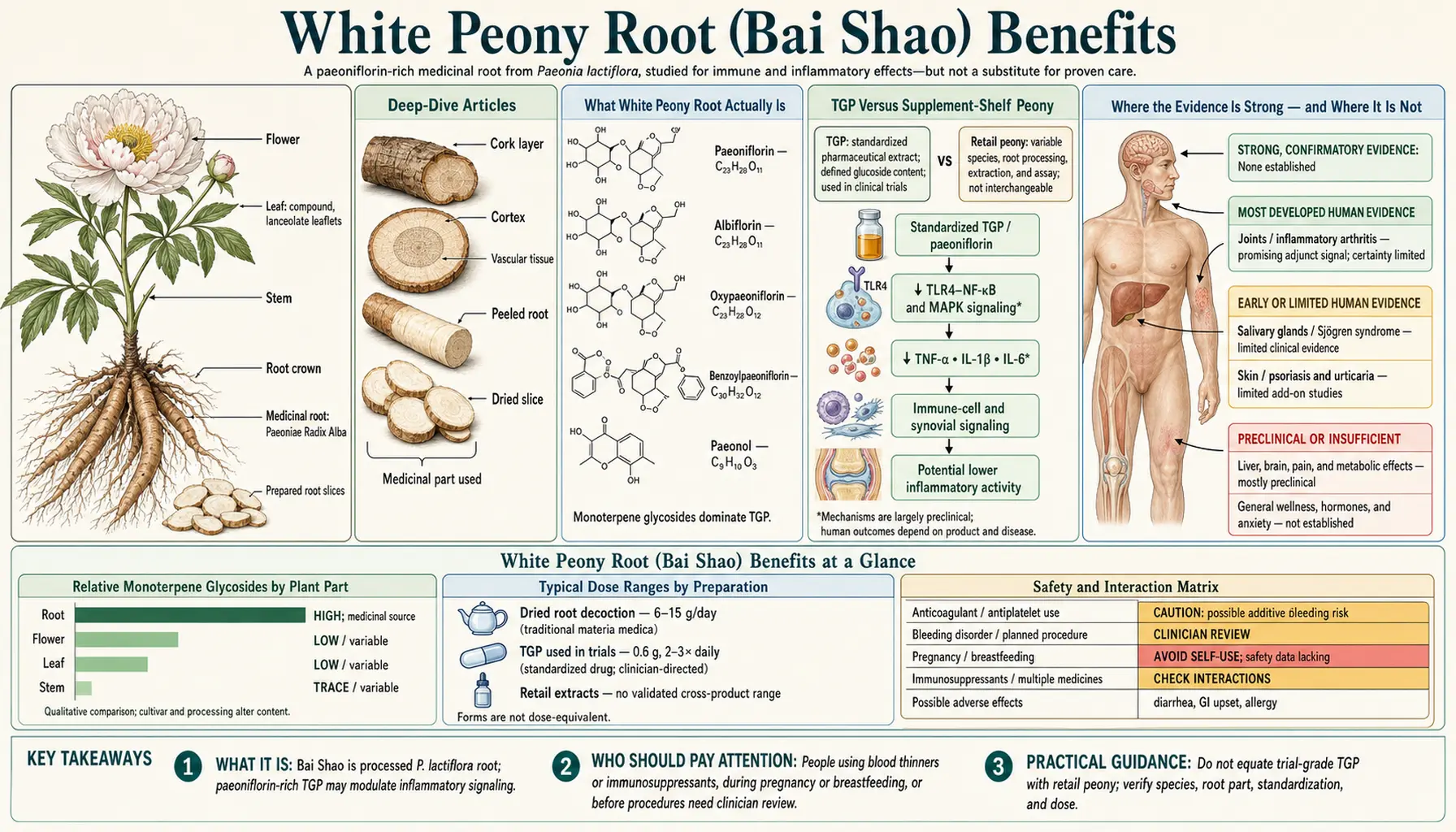 Benefits — scientific infographic poster