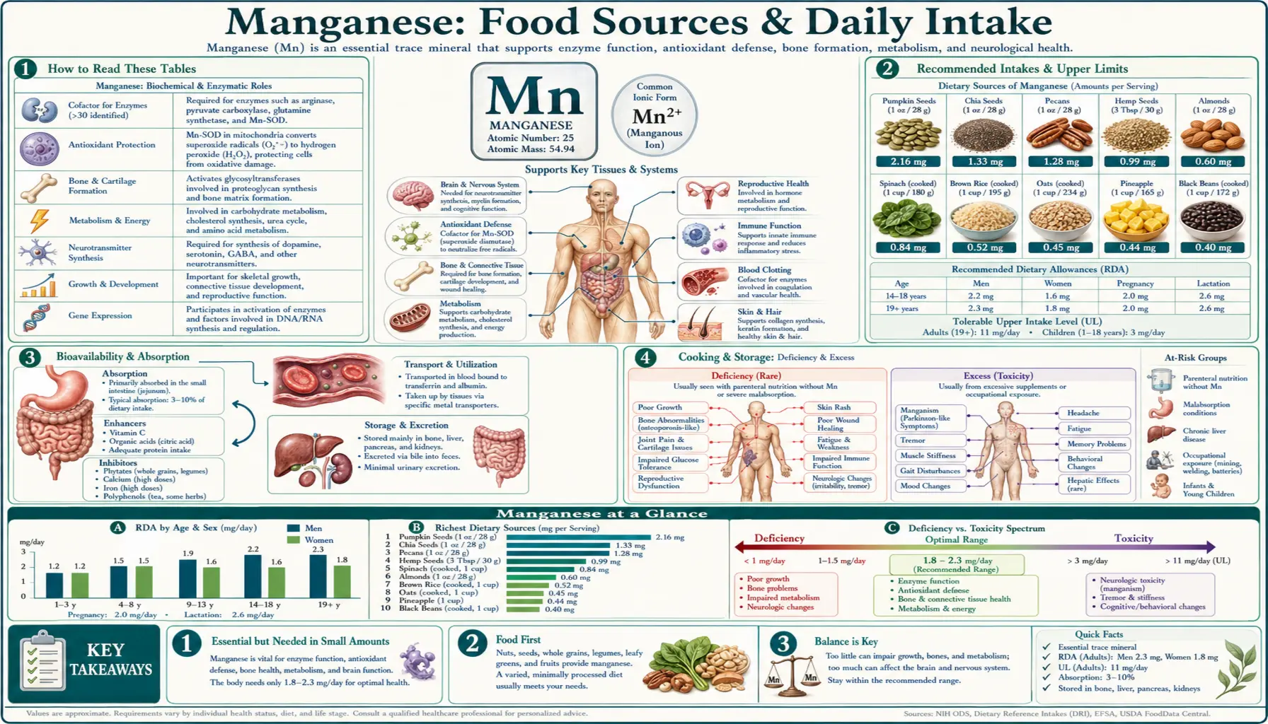 Sources — scientific infographic poster