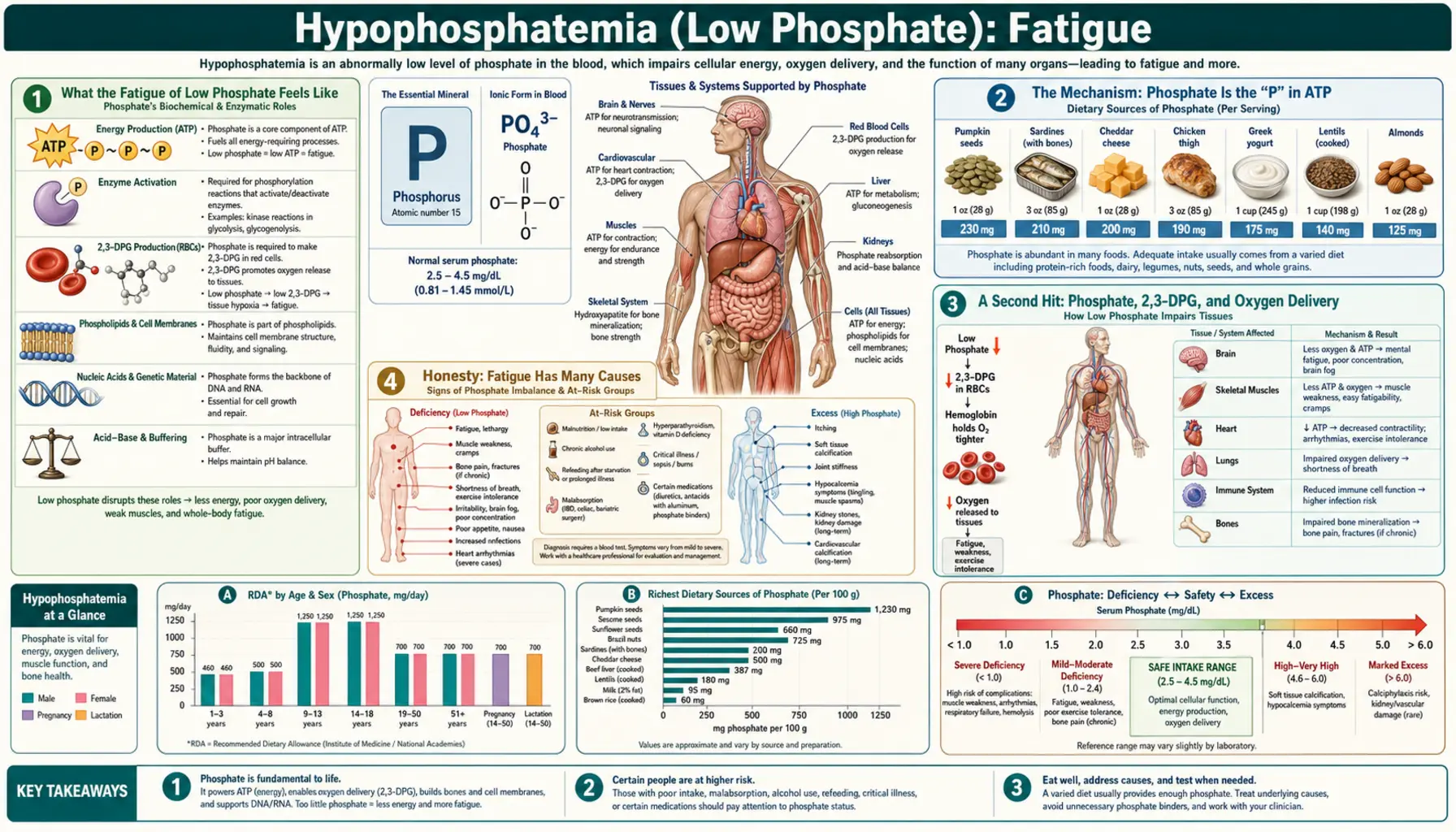 Fatigue — scientific infographic poster