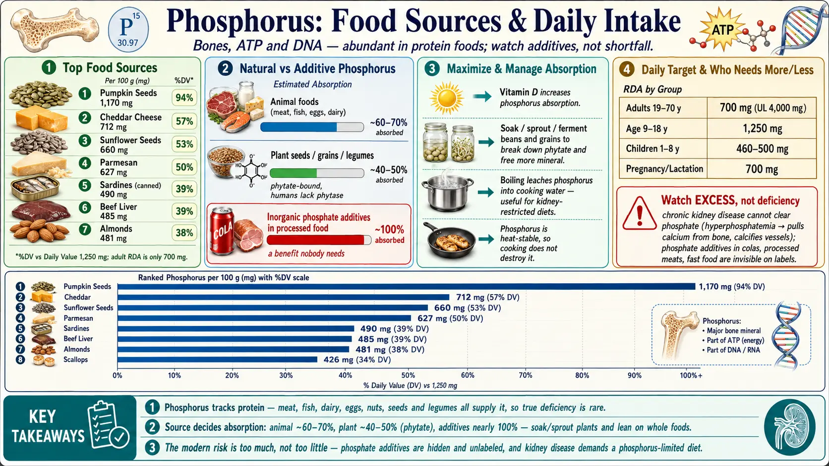 Sources — scientific infographic poster
