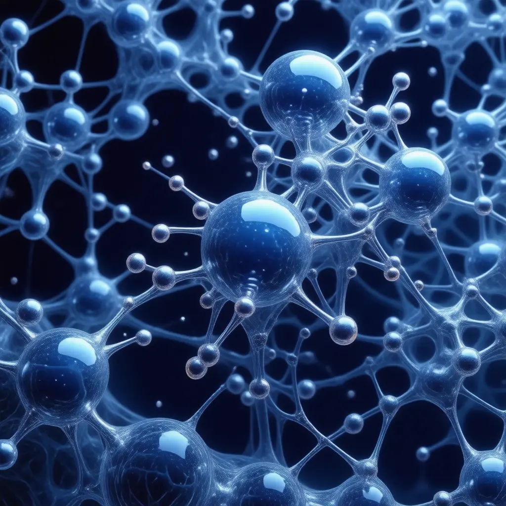 Atomic-scale view of molybdate ions in cellular fluid
