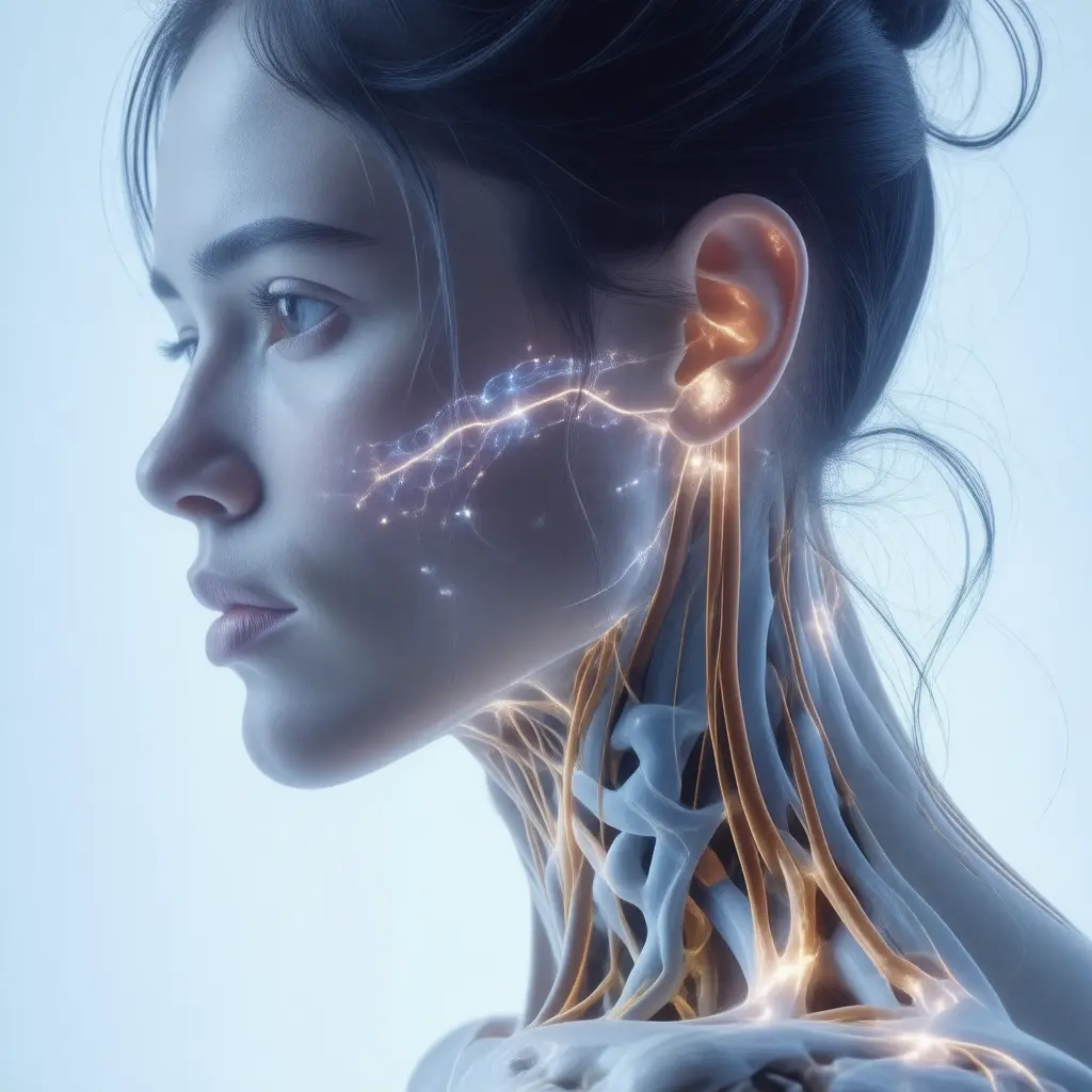 Medical illustration of a clinical or anatomical finding