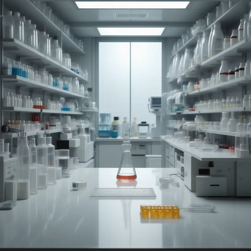 Editorial photography of a current health and medical research scene