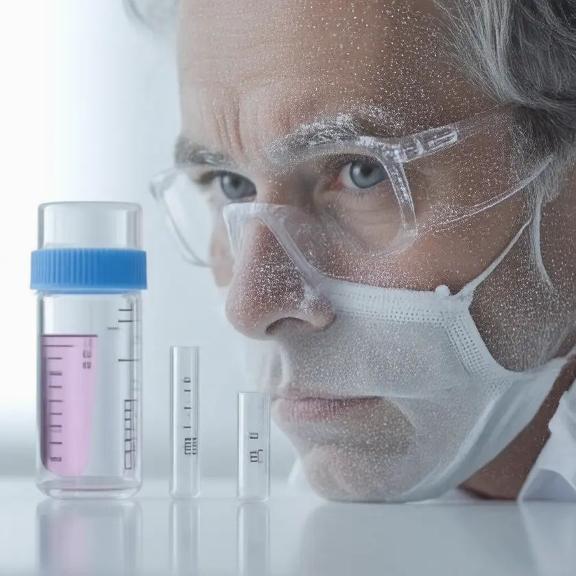Editorial photography of a current health and medical research scene