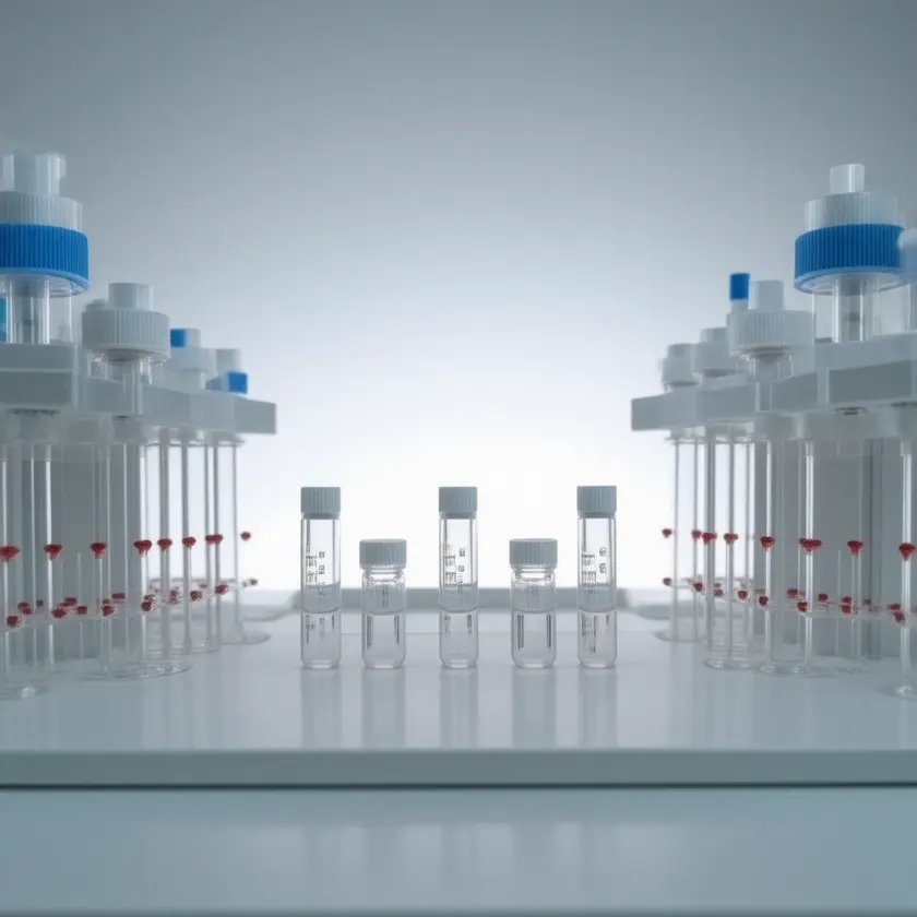 Editorial photography of a current health and medical research scene