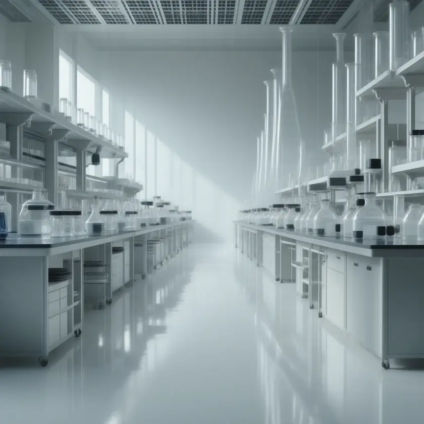 Editorial photography of a current health and medical research scene