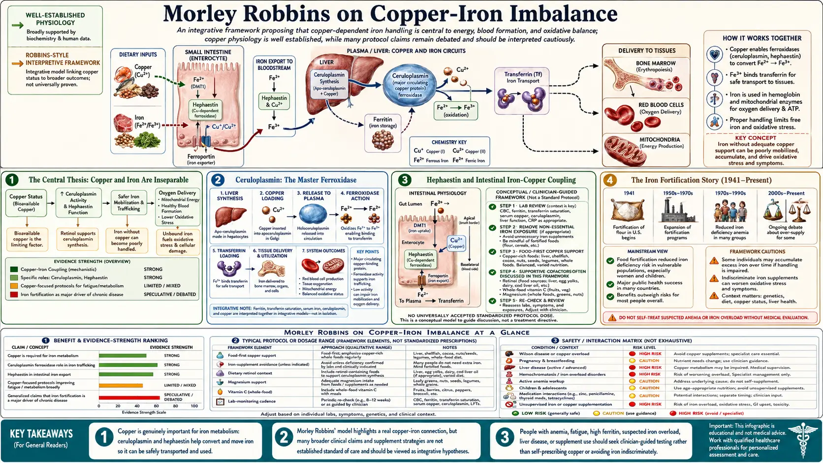 Copper Iron Imbalance — scientific infographic poster