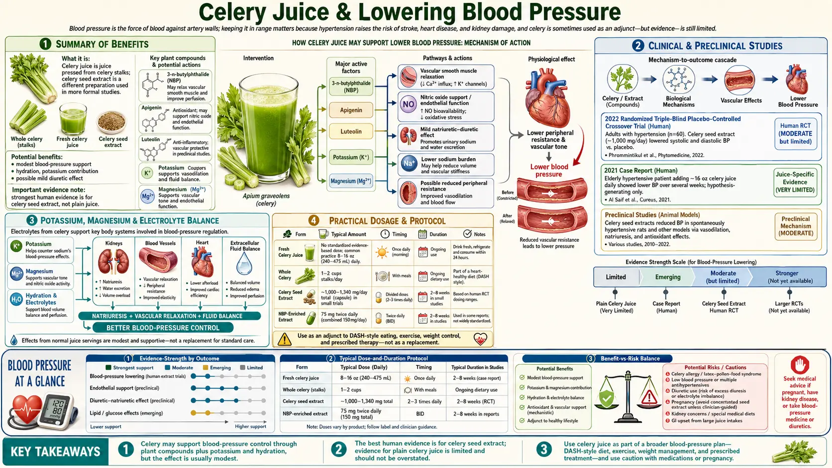 Blood Pressure — scientific infographic poster