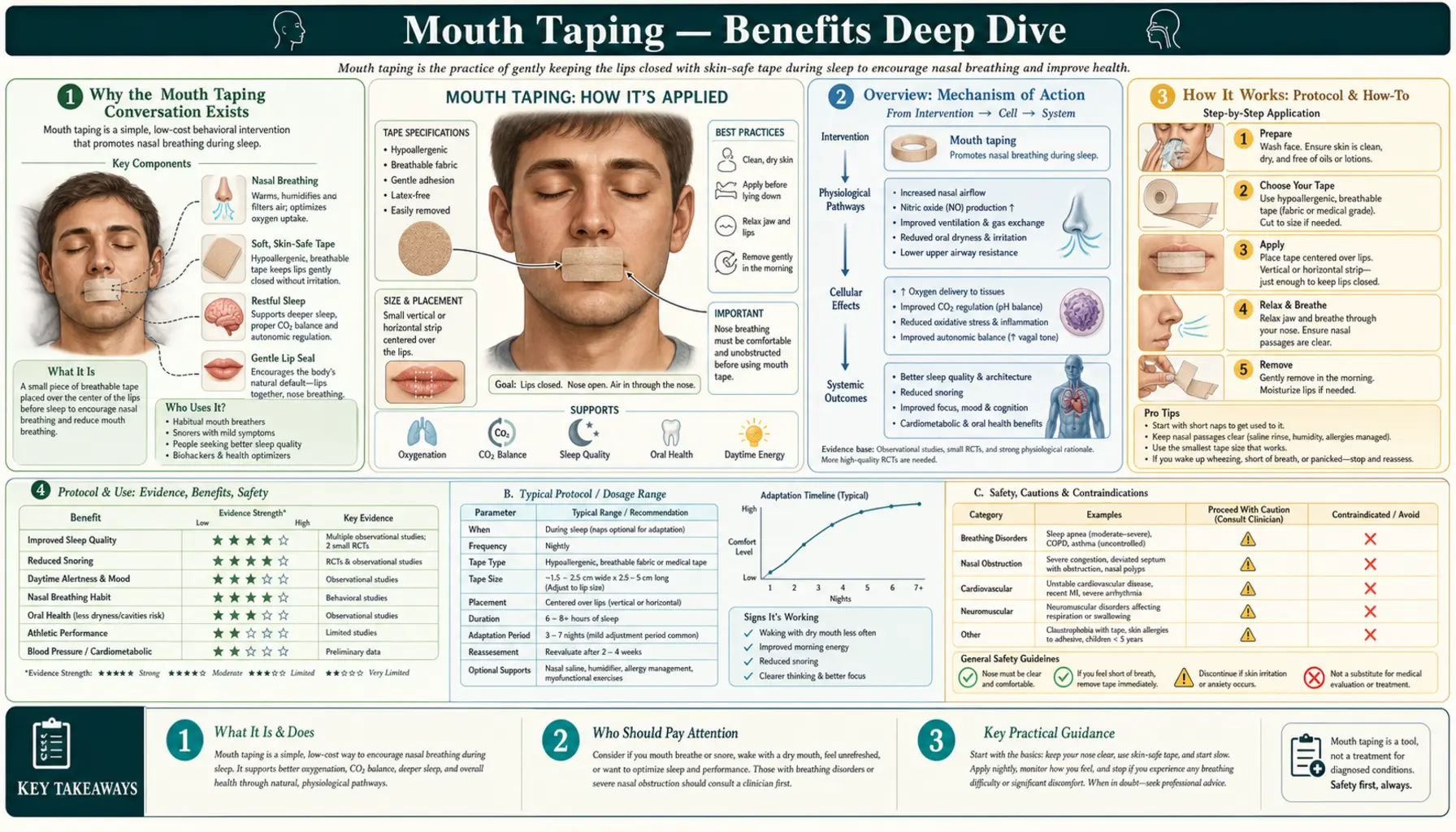 Benefits — scientific infographic poster