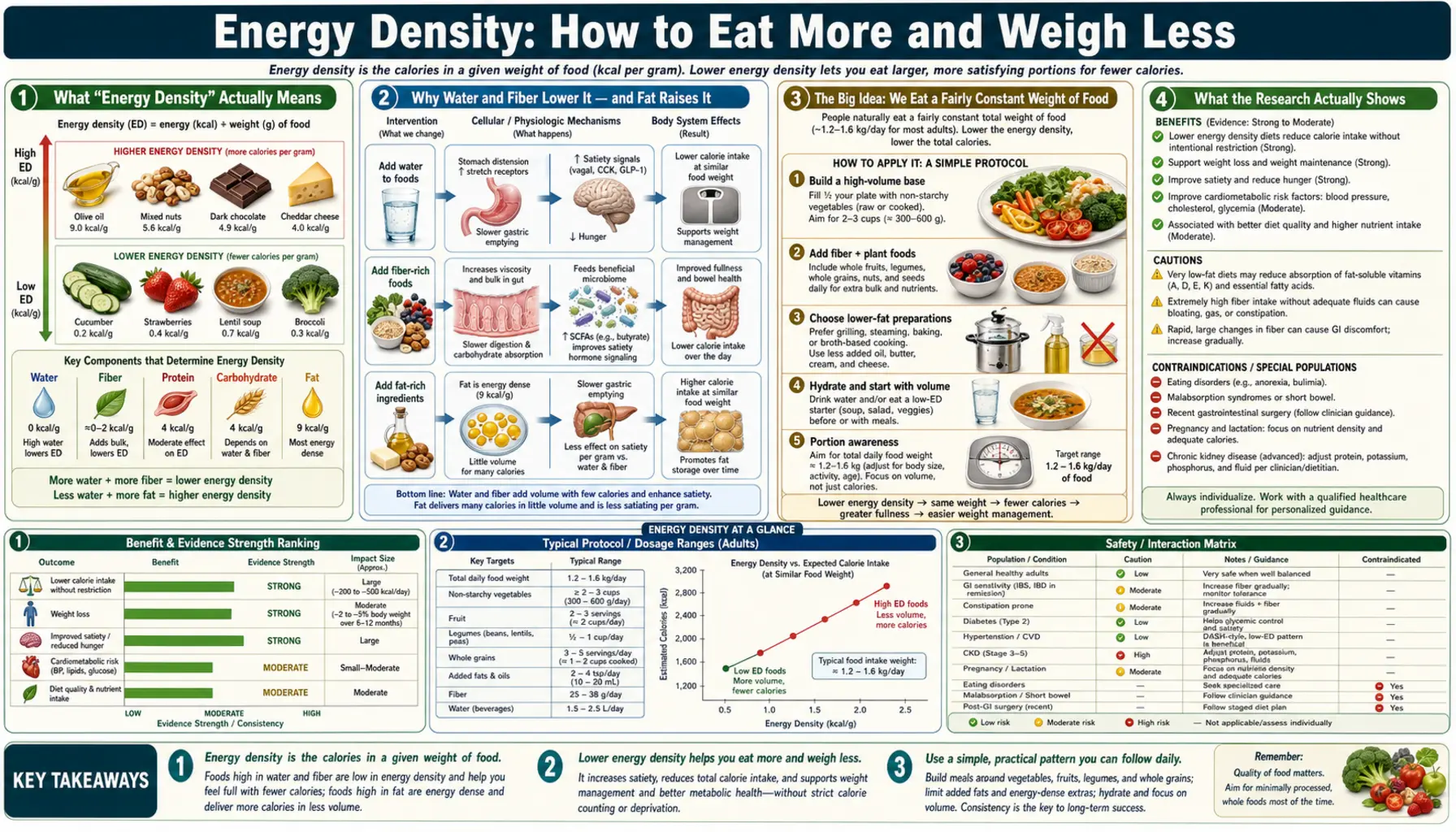 Energy Density — scientific infographic poster