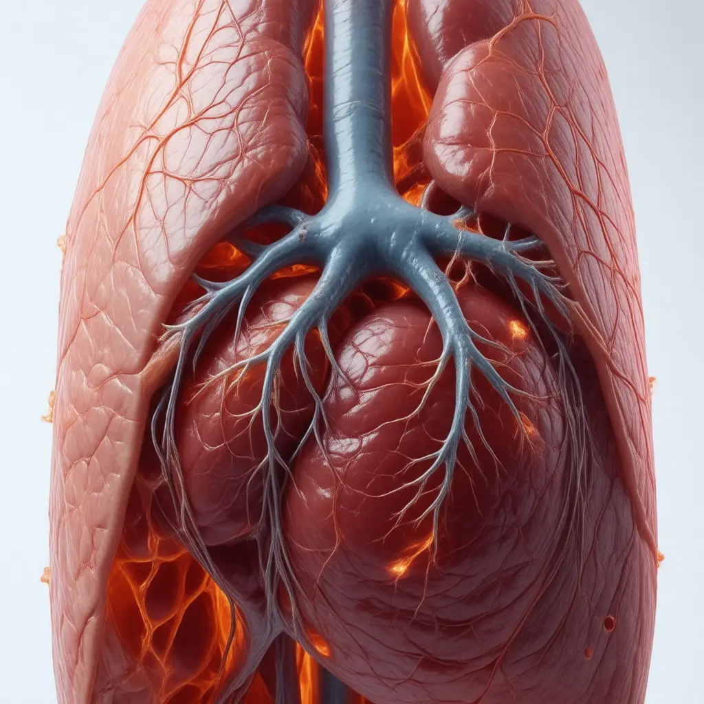 Anatomical illustration of organs affected by Cadmium Toxicity exposure
