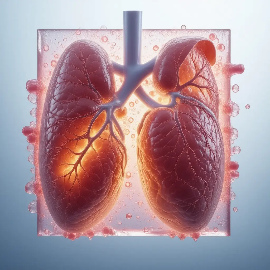 Anatomical illustration of organs affected by Fluoride in Water exposure