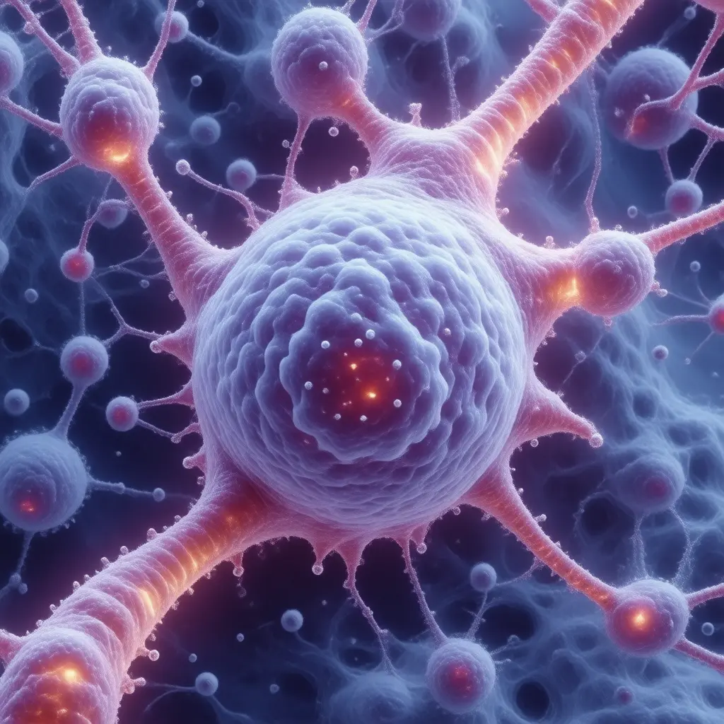 Microscopic view of Artificial Sweeteners cellular damage