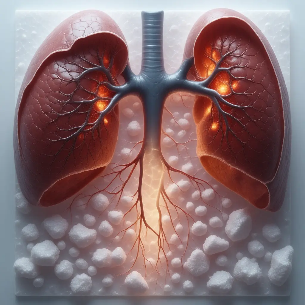 Anatomical illustration of organs affected by Artificial Sweeteners exposure