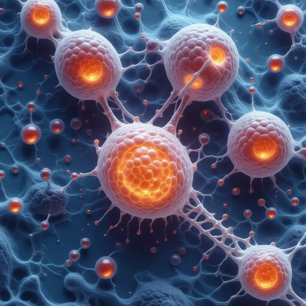 Microscopic view of Processed Seed Oils cellular damage