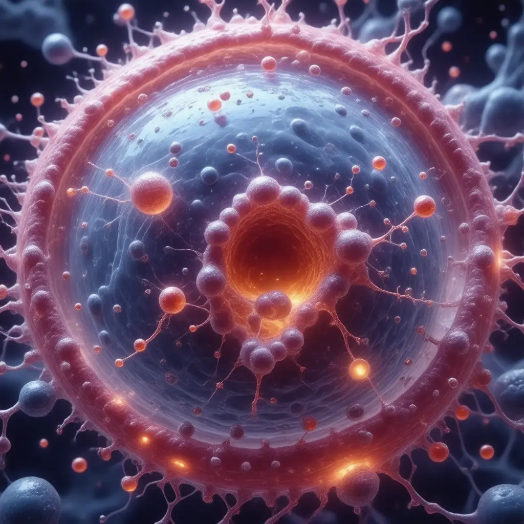 Microscopic view of Heavy Metals in Cosmetics cellular damage