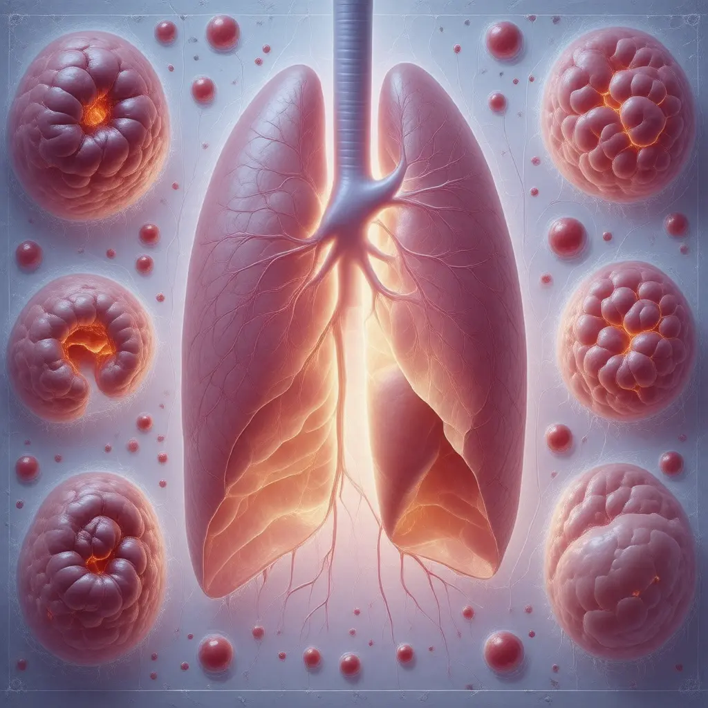 Anatomical illustration of organs affected by EMF Exposure exposure
