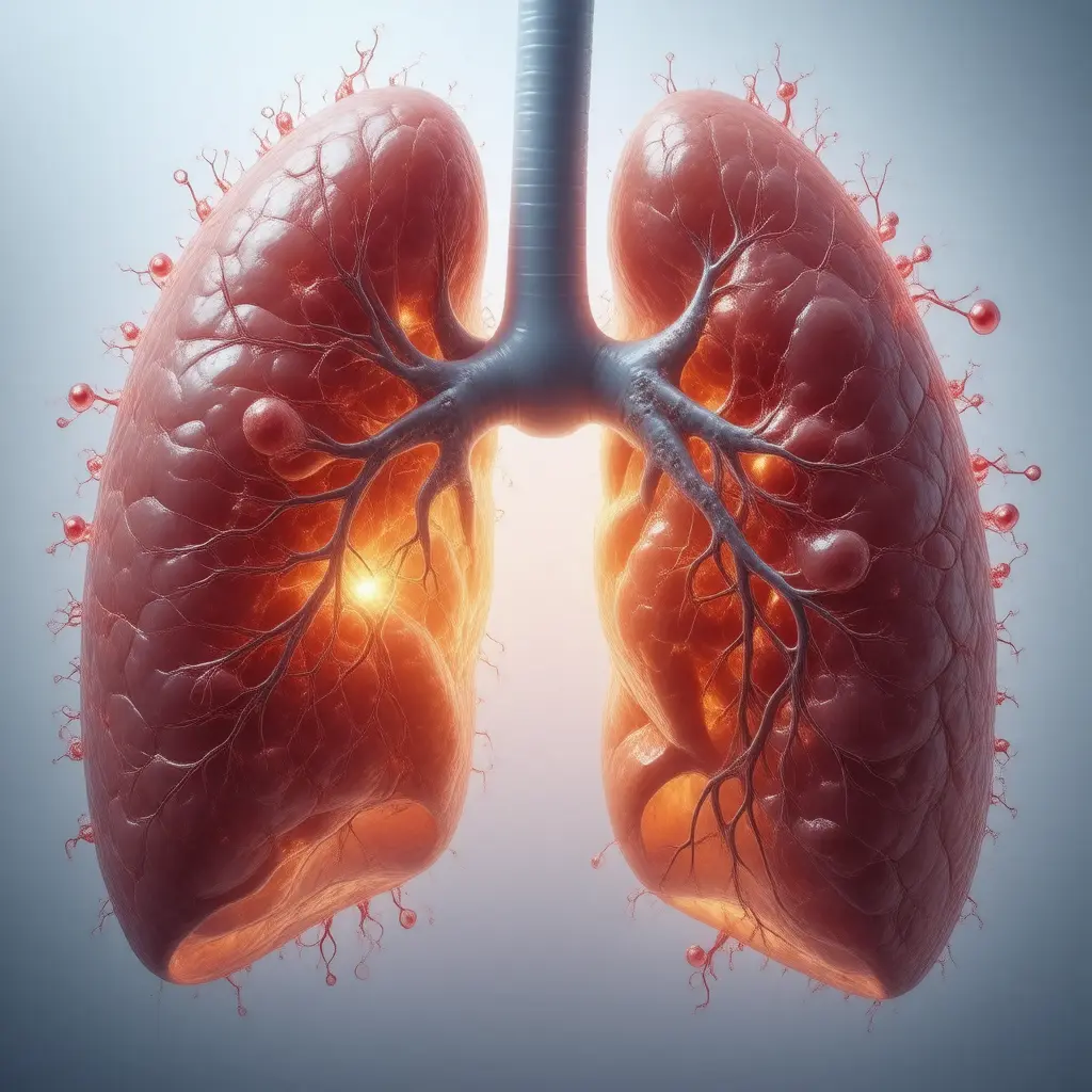 Anatomical illustration of organs affected by Toxins exposure