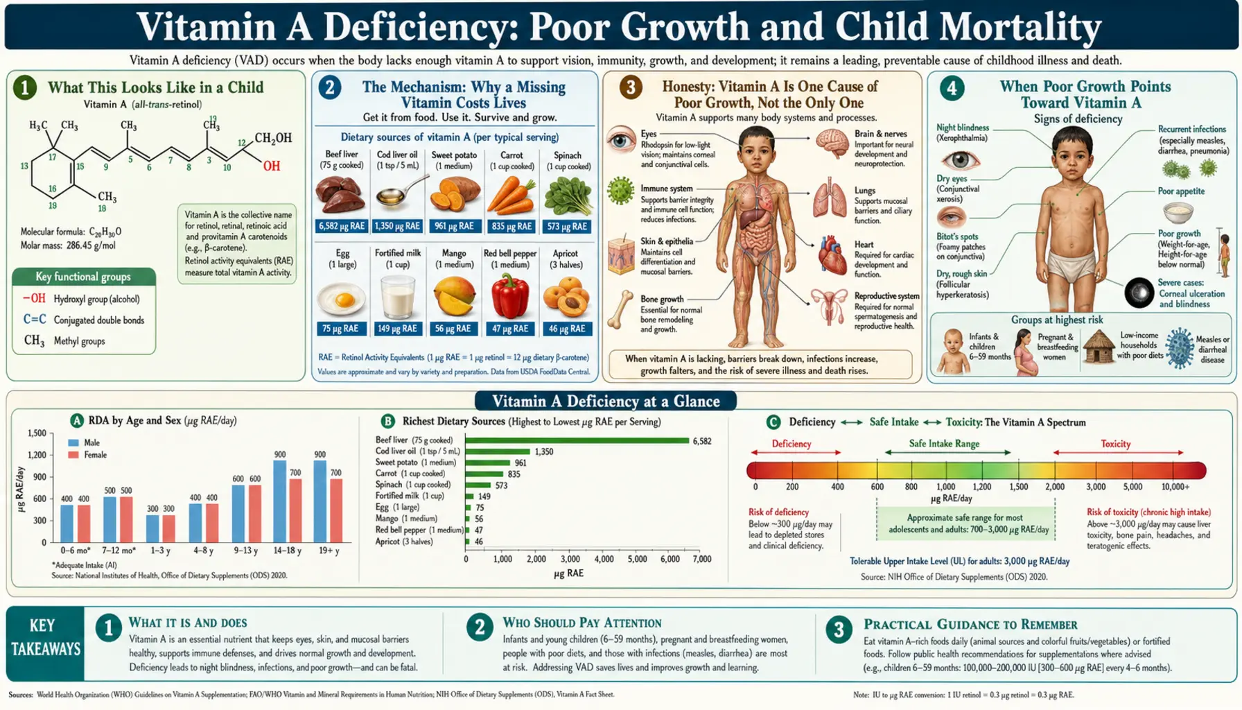 Poor Growth and Child Mortality — scientific infographic poster