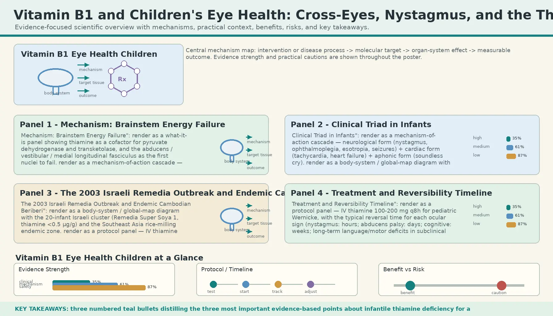 Eye Health Children — scientific infographic poster