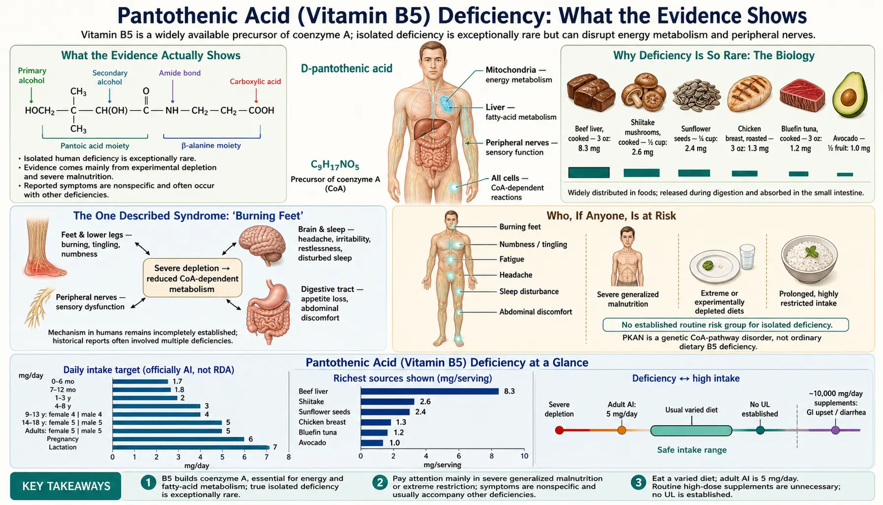 Deficiency — scientific infographic poster